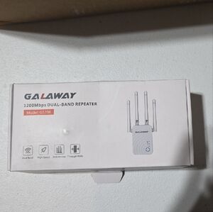 White Dual-Band Repeater